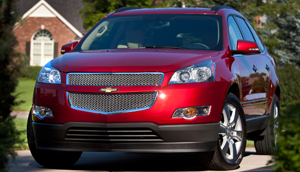 Road & Travel Magazine features its 2012 SUV Buyer's Guide - Shown 2012 Chevy Traverse SUV